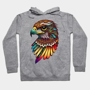 Falcon Vector Illustration Hoodie